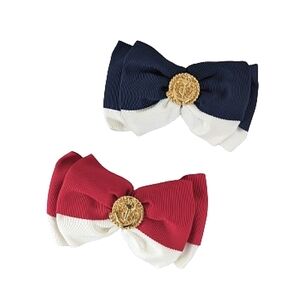 vintage 90's nautical barrette set